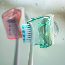 Cargar imagen en el visor de la galería, Flipper portacepillo verde y rosa