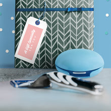 Cargar imagen en el visor de la galería, Flipper estuche para navaja de afeitar azul