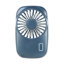 Cargar imagen en el visor de la galería, VENTILADOR DE BOLSILLO DELGADO AZUL