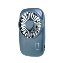 Cargar imagen en el visor de la galería, Kikkerland ventilador de bolsillo delgado azul FA08-BL