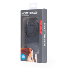 Cargar imagen en el visor de la galería, Kikkerland ventilador de bolsillo delgado azul FA08-BL