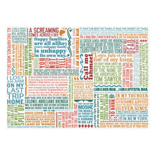 Cargar imagen en el visor de la galería, Rompecabezas de Líneas de Literatura