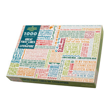 Cargar imagen en el visor de la galería, Rompecabezas de Líneas de Literatura