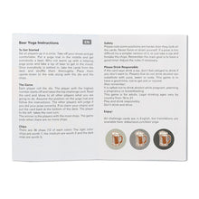 Cargar imagen en el visor de la galería, Kikkerland juego de yoga - cerveza GG182