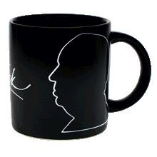 Cargar imagen en el visor de la galería, Taza Alfred Hitchcock