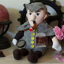 Cargar imagen en el visor de la galería, Muñeco De Peluche Sherlock Holmes