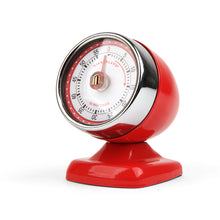 Cargar imagen en el visor de la galería, Kikkerland cronometro para cocina antiguo rojo KT047-R