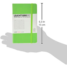 Cargar imagen en el visor de la galería, Kikkerland libreta bolsillo rayada verde LB11-G