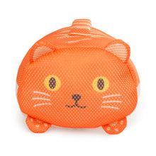 Cargar imagen en el visor de la galería, BOLSO DE LAVANDERÍA DISEÑO: GATO NARANJA