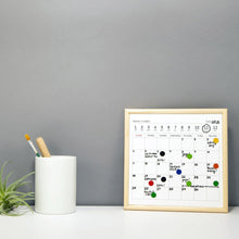 Cargar imagen en el visor de la galería, Kikkerland mini pizarrón-organizador chico MH76-S