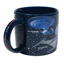 Cargar imagen en el visor de la galería, Taza Naves De Star Trek