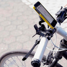 Cargar imagen en el visor de la galería, Kikkerland detiene celular negro para bici US105-BK