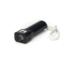 Cargar imagen en el visor de la galería, LAMPARA Y BATERIA PORTATIL NEGRO 2 EN 1