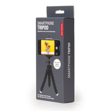 Cargar imagen en el visor de la galería, Kikkerland trípode negro para celular US202