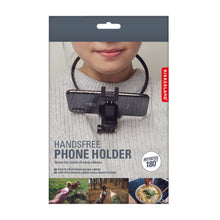 Cargar imagen en el visor de la galería, Kikkerland soporte negro manos libres para celular US203