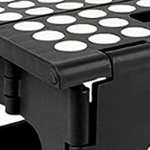 Cargar imagen en el visor de la galería, Kikkerland banco bajo "rhino ii" plegable negro ZZ12-BK