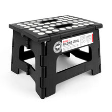 Cargar imagen en el visor de la galería, Kikkerland banco bajo "rhino ii" plegable negro ZZ12-BK