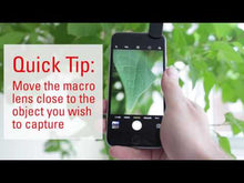 Cargar y reproducir el video en el visor de la galería, kikkerland lentes para celular 3 pzas US110-A