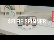 Cargar y reproducir el video en el visor de la galería, kikkerland soporte para celular giratorio negro US206-BK