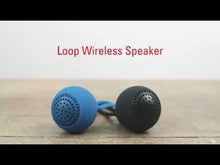 Cargar y reproducir el video en el visor de la galería, Kikkerland bocina inhalambrica negra US126-BK