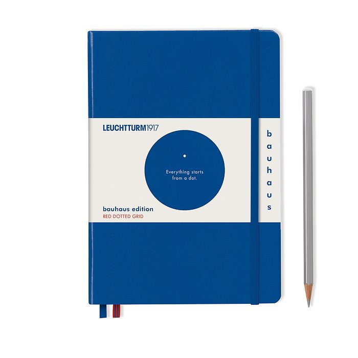 LEUCHTTURM1917 Cuaderno Bauhaus de edición especial Azul royal