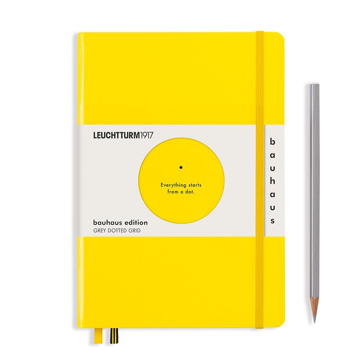 LEUCHTTURM1917 Cuaderno Bauhaus de edición especial Limón