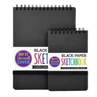 CUADERNO CH. DE DIBUJO PASTA NEGRA