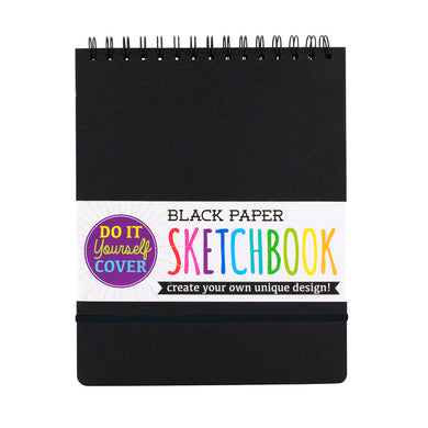 CUADERNO GDE DE DIBUJO PASTA NEGRA