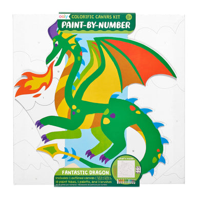 Kit de pintura - dragón fantástico