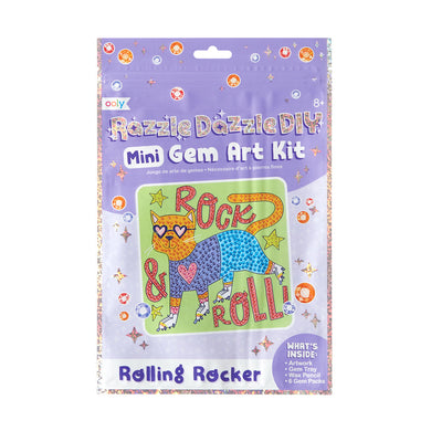 Ooly kit de arte de gemas - rolling rocker 161-084