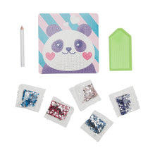 Cargar imagen en el visor de la galería, Ooly Kit de arte mini gemas pretty panda 161-085
