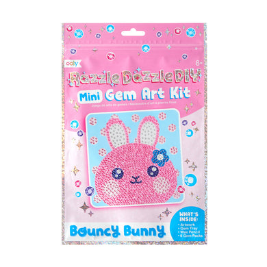 Ooly kit de arte de gemas - bouncy bunny 161-086
