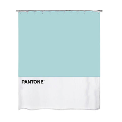 Cortina baño pantone azul poliéster 27375