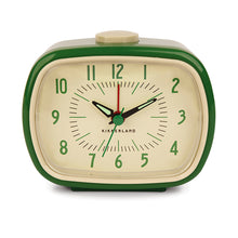 Cargar imagen en el visor de la galería, RELOJ CON ALARMA RETRO VERDE
