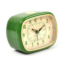 Cargar imagen en el visor de la galería, Kikkerland reloj con alarma retro verde AC08-G
