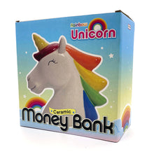 Cargar imagen en el visor de la galería, Alcancia De Unicornio Arcoiris BNK141
