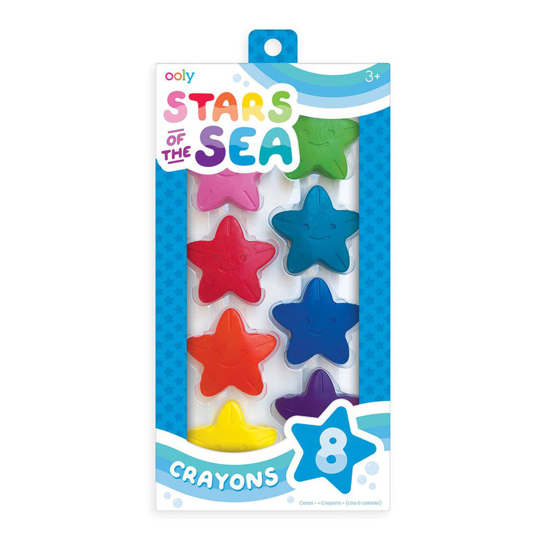 CRAYONES ESTRELLAS DE MAR 8 PZAS