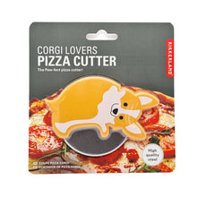 Cargar imagen en el visor de la galería, Kikkerland cortador de pizza corgi lovers CU338
