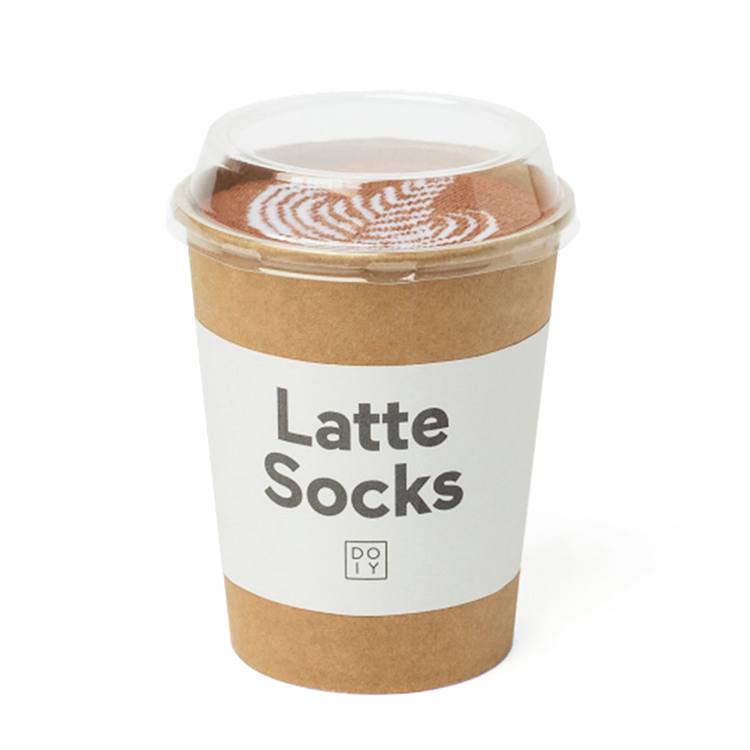 Doiy calcetines diseño cafe latte DYLATSOCA