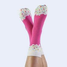 Cargar imagen en el visor de la galería, Doiy calcetines diseño paleta de fresa DYSOCKSST
