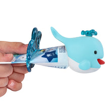Cargar imagen en el visor de la galería, Flipper dispensador de pasta ballena azul
