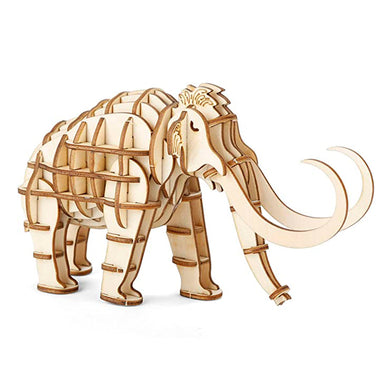 ROMPECABEZAS DE MADERA 3D MAMUT