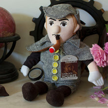 Cargar imagen en el visor de la galería, Muñeco De Peluche Sherlock Holmes
