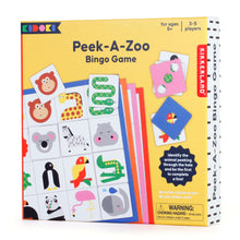 Cargar imagen en el visor de la galería, Kikkerland Juego De Bingo Peek-A-Zoo KID25-F
