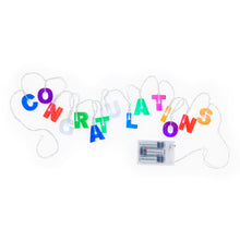 Cargar imagen en el visor de la galería, ANUNCIO LUMINOSO &quot;CONGRATULATIONS&quot;
