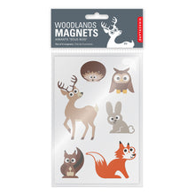 Cargar imagen en el visor de la galería, Kikkerland magnetos de vinil animales del bosque MG48
