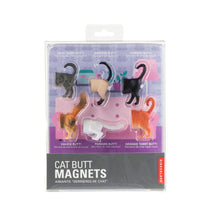 Cargar imagen en el visor de la galería, Kikkerland magnetos traseros gatos 6 pzas MG53
