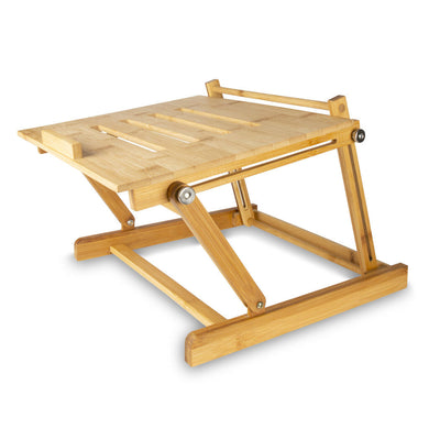 SOPORTE PORTÁTIL DE BAMBÚ PARA LAPTOP