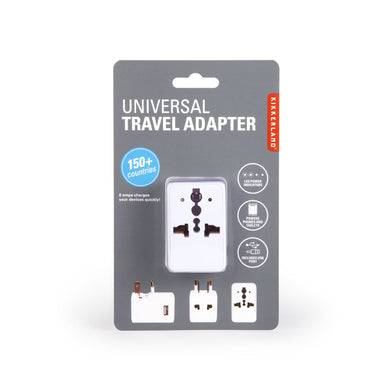 kikkerland adaptador de viaje universal UL08