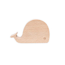 Cargar imagen en el visor de la galería, kikkerland soporte de madera para celular ballena US183
